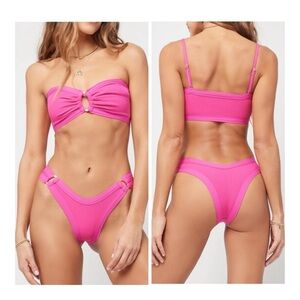 L*Space Pink Bikini Set